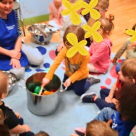 Kulinarne spotkania z Panią kucharką w grupach I i II